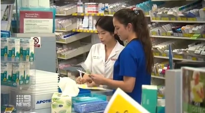 australia coronavirus farmaceutico