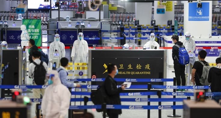 controle coronavirus china